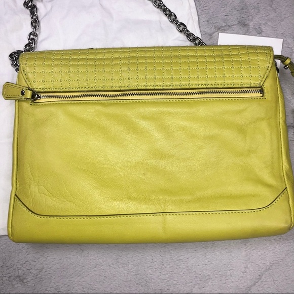 Authentic! Diane Von Furstenberg Mimosa Quilted Clutch/Shoulder Bag - Picture 7 of 14